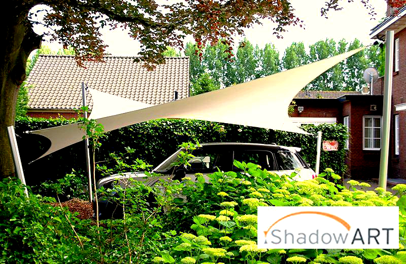 ShadowART Carport - Shadowart Zonnezeilen ShadowART Carport - Shadowart Zonnezeilen