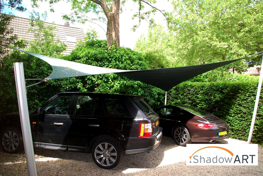 ShadowART Carport - Shadowart Zonnezeilen ShadowART Carport - Shadowart Zonnezeilen