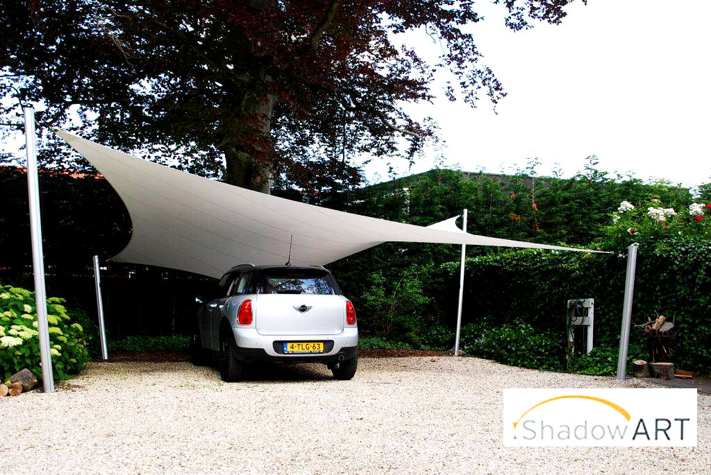 ShadowART Carport - Shadowart Zonnezeilen ShadowART Carport - Shadowart Zonnezeilen